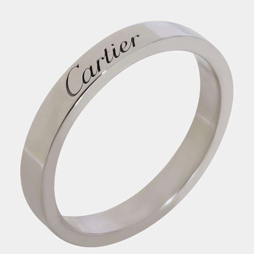 商品[二手商品] Cartier|Cartier C De Cartier Wedding Band in Platinum,价格¥10966,第1张图片