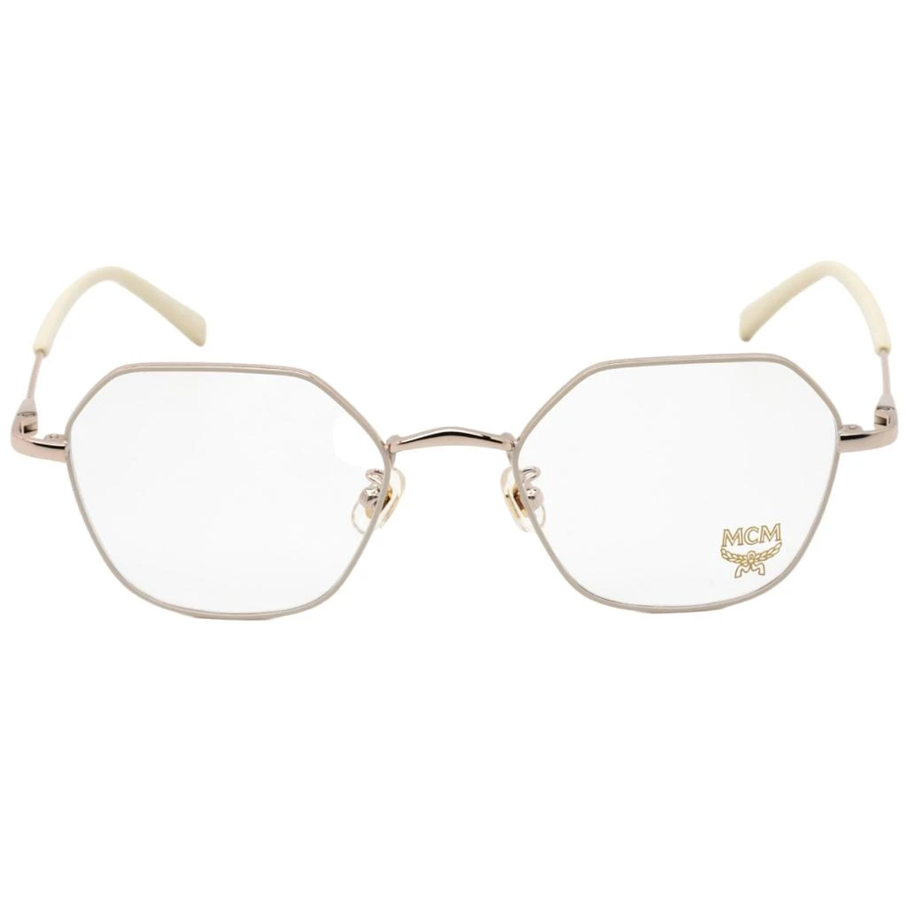 商品MCM|MCM Men's Eyeglasses - Clear Demo Lens Shiny Rose Gold/Beige Frame | MCM2141A 787,价格¥402,第2张图片详细描述