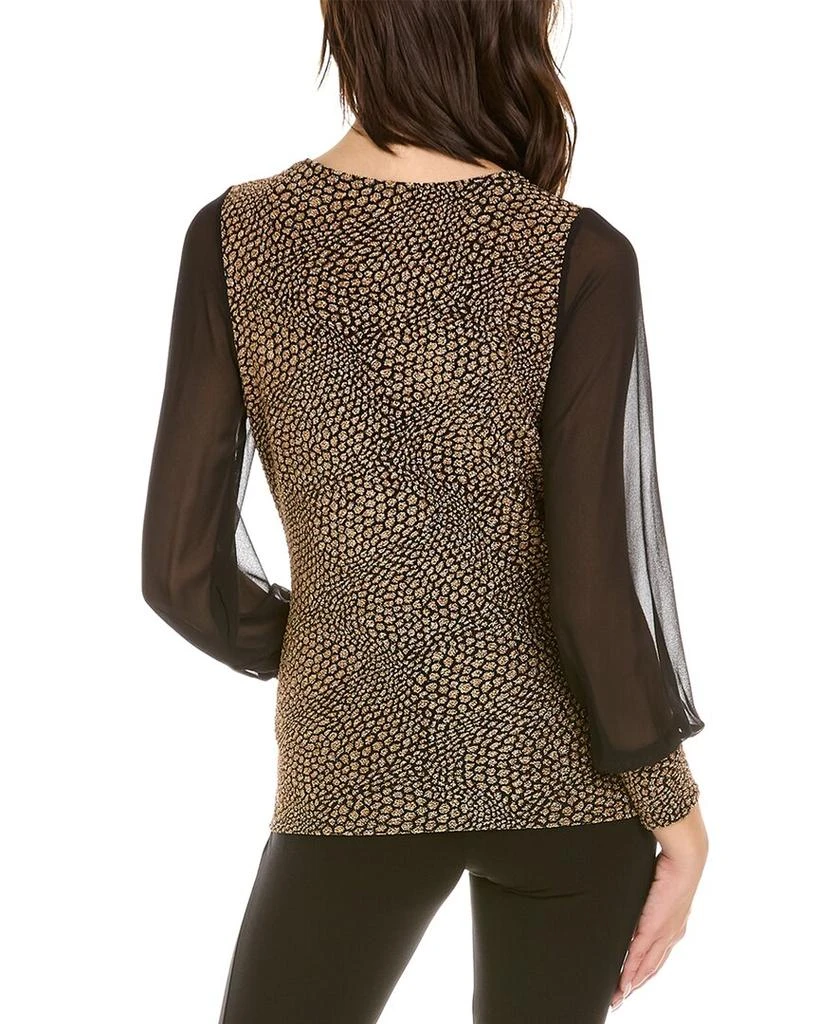 商品Vince Camuto|Vince Camuto Animal Texture Top,价格¥236,第2张图片详细描述