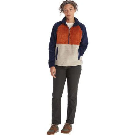 商品Marmot|Homestead Fleece 1/2-Zip Pullover - Women's,价格¥285,第5张图片详细描述