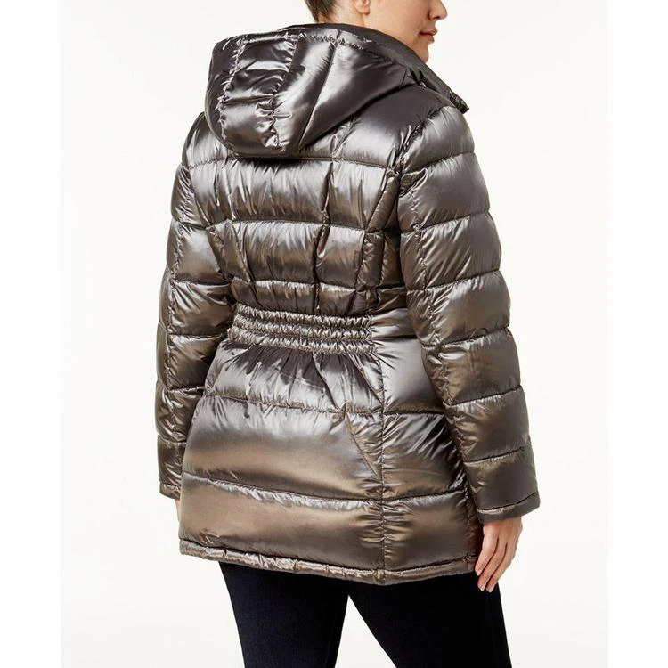 商品Calvin Klein|Plus Size Packable Down Puffer Coat,价格¥898,第3张图片详细描述