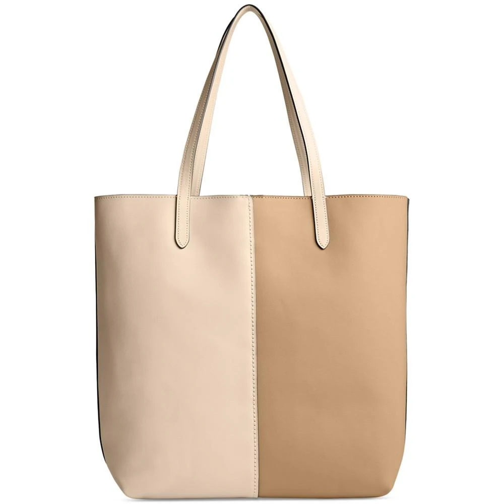 商品Coach|North Colorblock Leather Medium Tote,价格¥1776,第2张图片详细描述