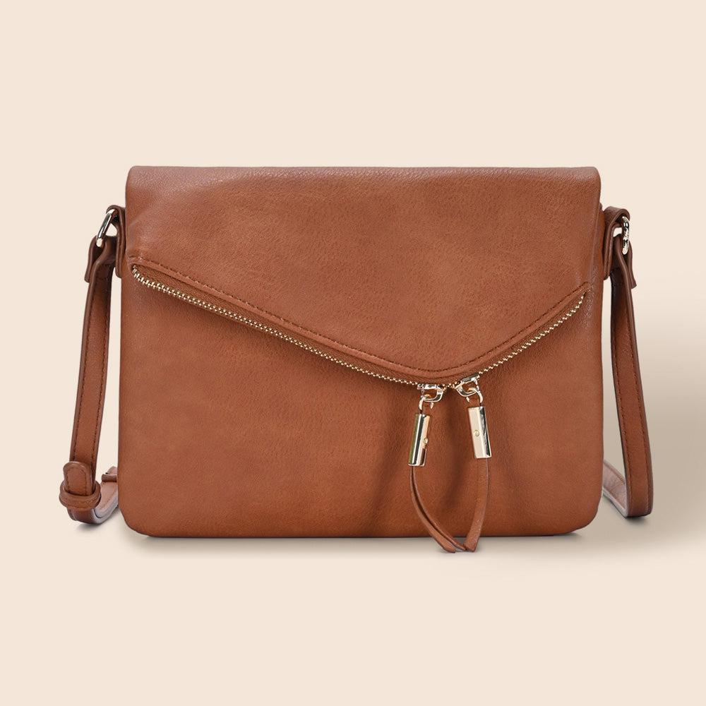 Faux Leather Envelope Crossbody Bag image 2