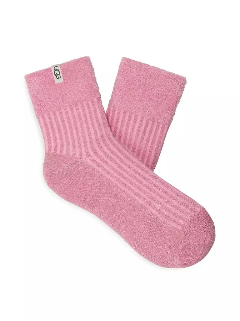 商品UGG|Aidy Sparkle Cozy Quarter-Length Socks,价格¥178,第1张图片详细描述