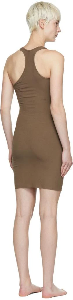 商品SKIMS|Brown Soft Lounge Cutout One Shoulder Dress,价格¥739,第3张图片详细描述