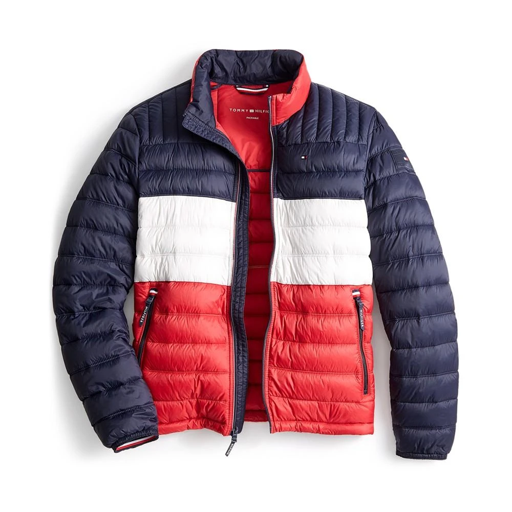 Tommy Hilfiger Men's Packable Quilted Puffer Jacket 4