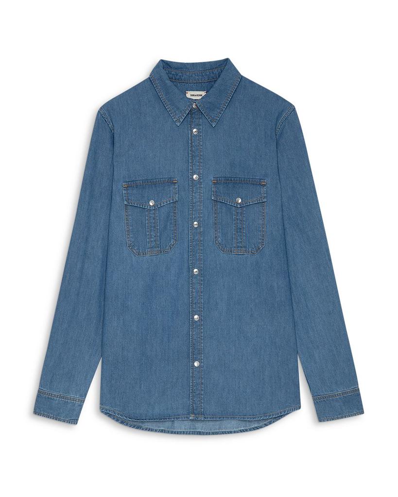 C'est Alright Denim Shirt商品第5张图片规格展示