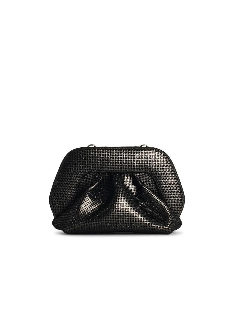 商品Themoirè|Themoirè 'Gea Strass' Black Vegan Leather Bag,价格¥2343,第1张图片