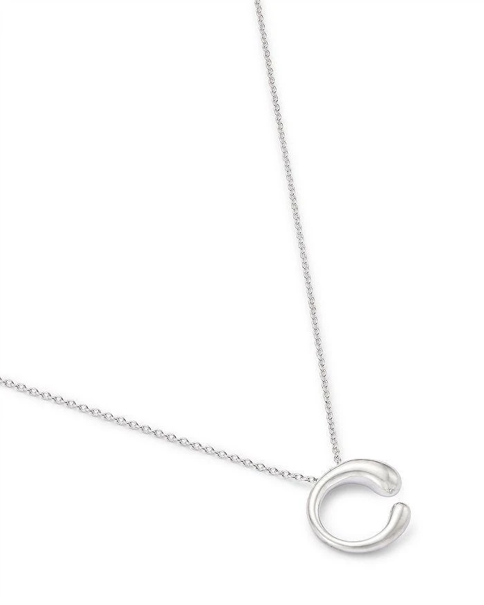 商品Georg Jensen|Sterling Silver Mercy Small Pendant Necklace, 17.72",价格¥1340,第3张图片详细描述