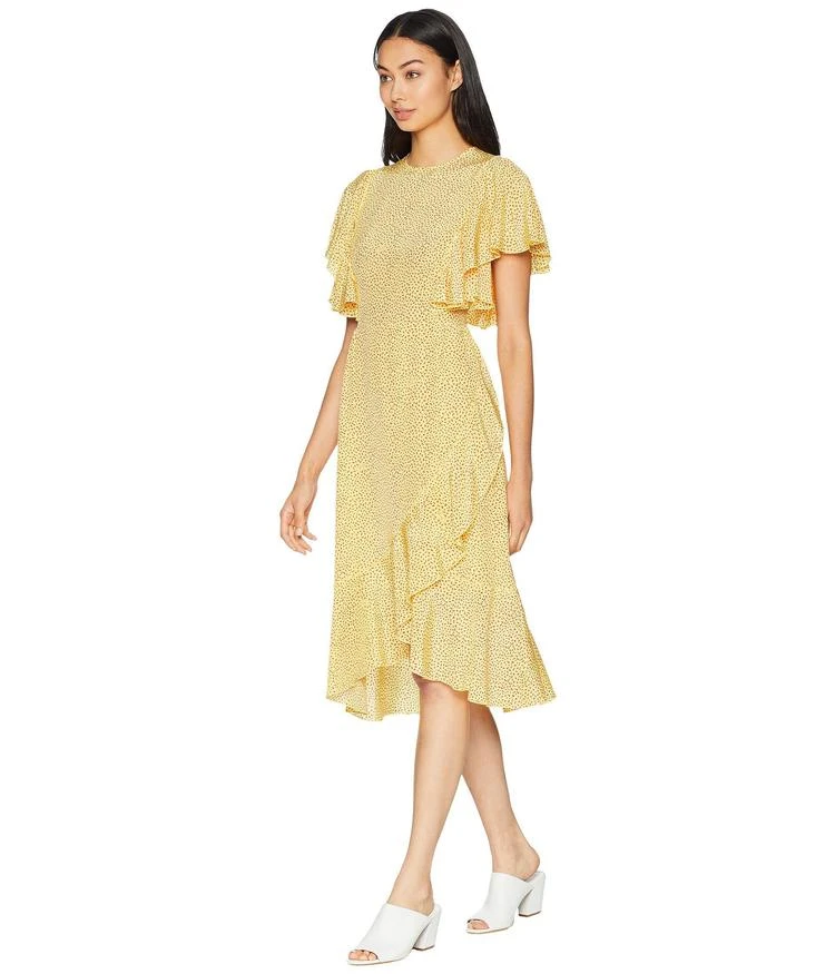 商品Juicy Couture|Laurel Ditsy Ruffle Silk Dress,价格¥684,第2张图片详细描述