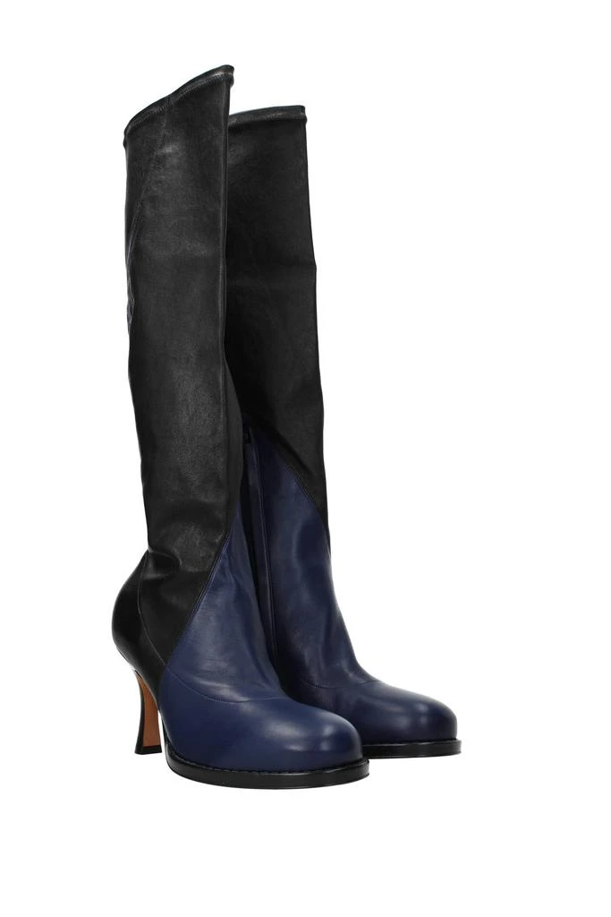 商品Celine|Boots Leather Blue,价格¥4429,第2张图片详细描述