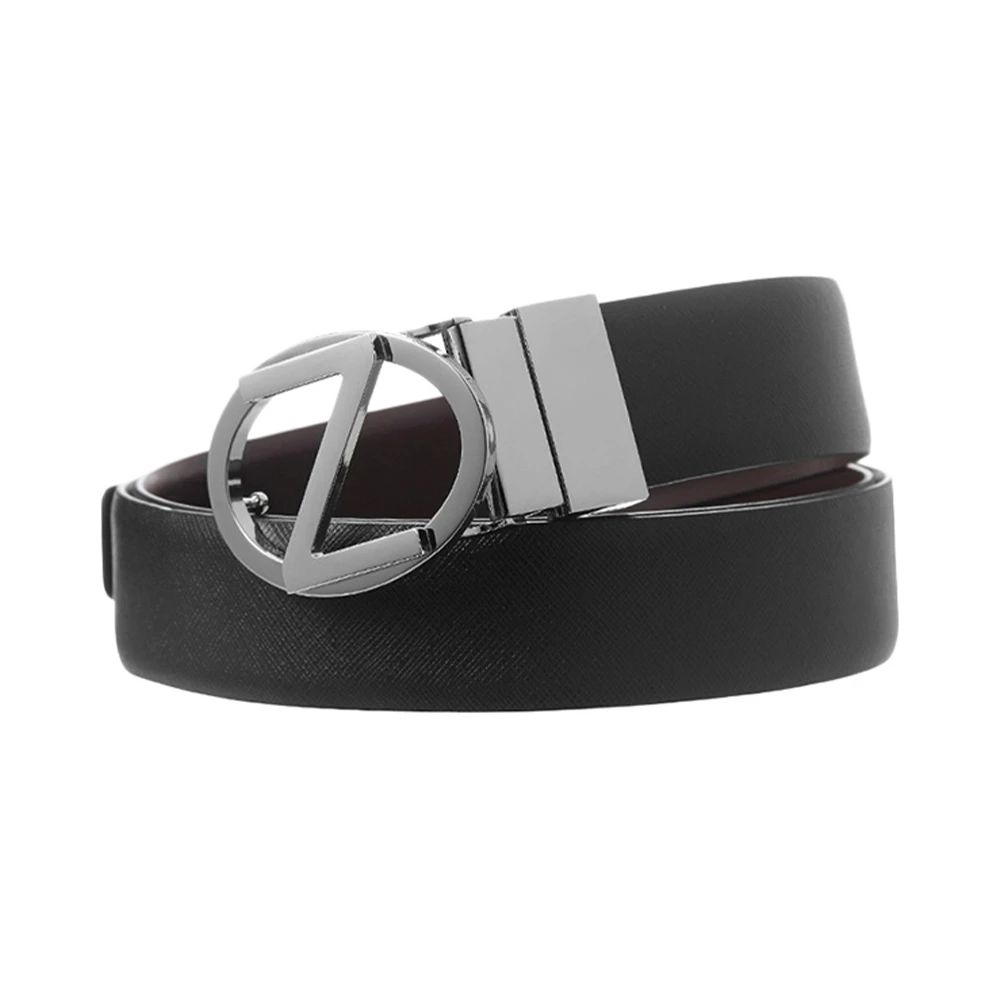 商品[国内直发] Zegna|ZEGNA 黑色男士腰带 BWIN9Z-9283-NER,价格¥742,第1张图片