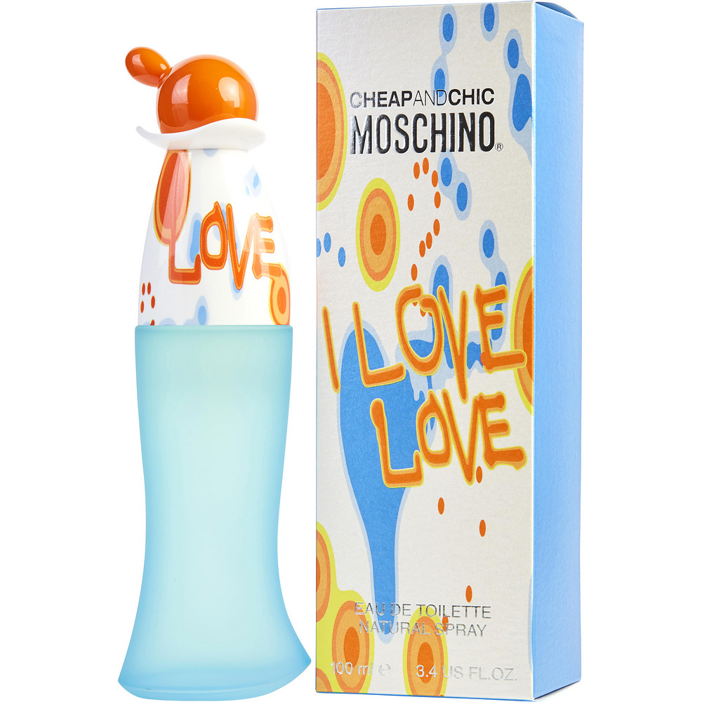 【简装】Moschino 莫斯奇诺 爱恋爱（我爱默斯奇诺）女士淡香水 EDT 100ml 简装（白盒或无盖） 284.40元 商品图片