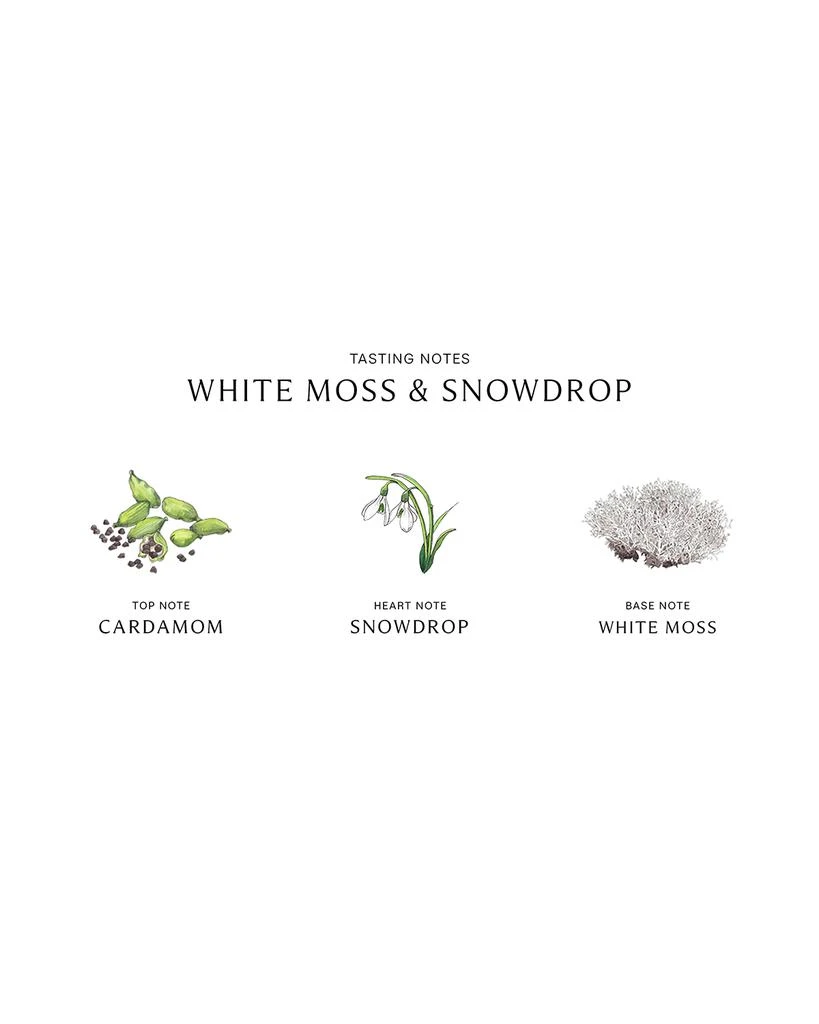 商品Jo Malone London|White Moss and Snowdrop Cologne, 3.4 oz.,价格¥1251,第3张图片详细描述