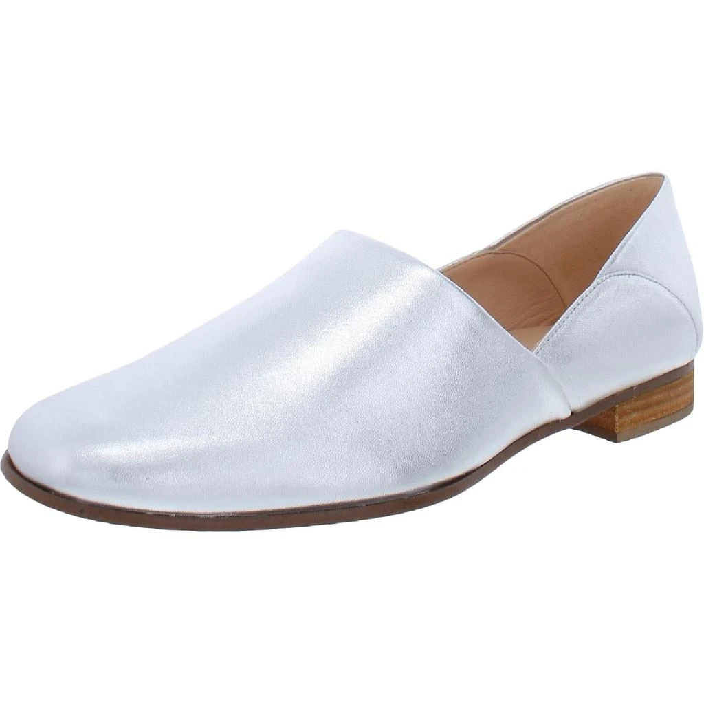 商品Clarks|Clarks Womens Pure Tone Leather Slip On Loafers,价格¥120,第2张图片详细描述