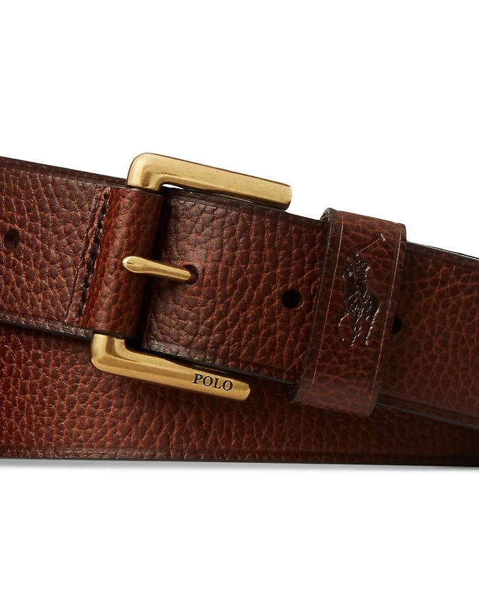商品Ralph Lauren|Signature Pony Leather Belt,价格¥586,第2张图片详细描述