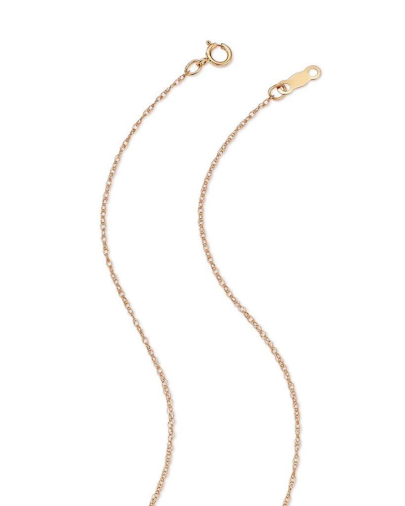 Cultured Freshwater Pearl Flower Pendant Necklace in 14K Yellow Gold, 18" 商品