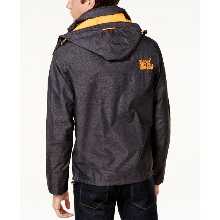 商品Superdry|Men's Technical Hooded Windbreaker Jacket,价格¥449,第3张图片详细描述