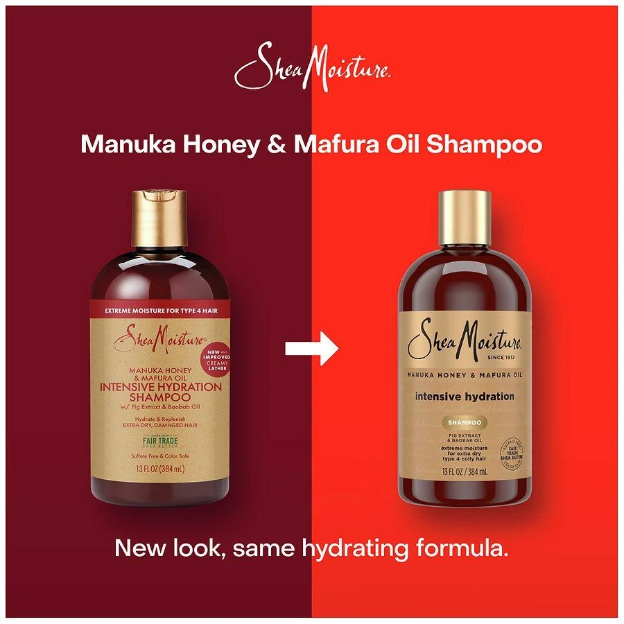 商品SheaMoisture|Intensive Hydration Shampoo Manuka Honey and Mafura Oil Manuka Honey and Mafura Oil,价格¥103,第5张图片详细描述