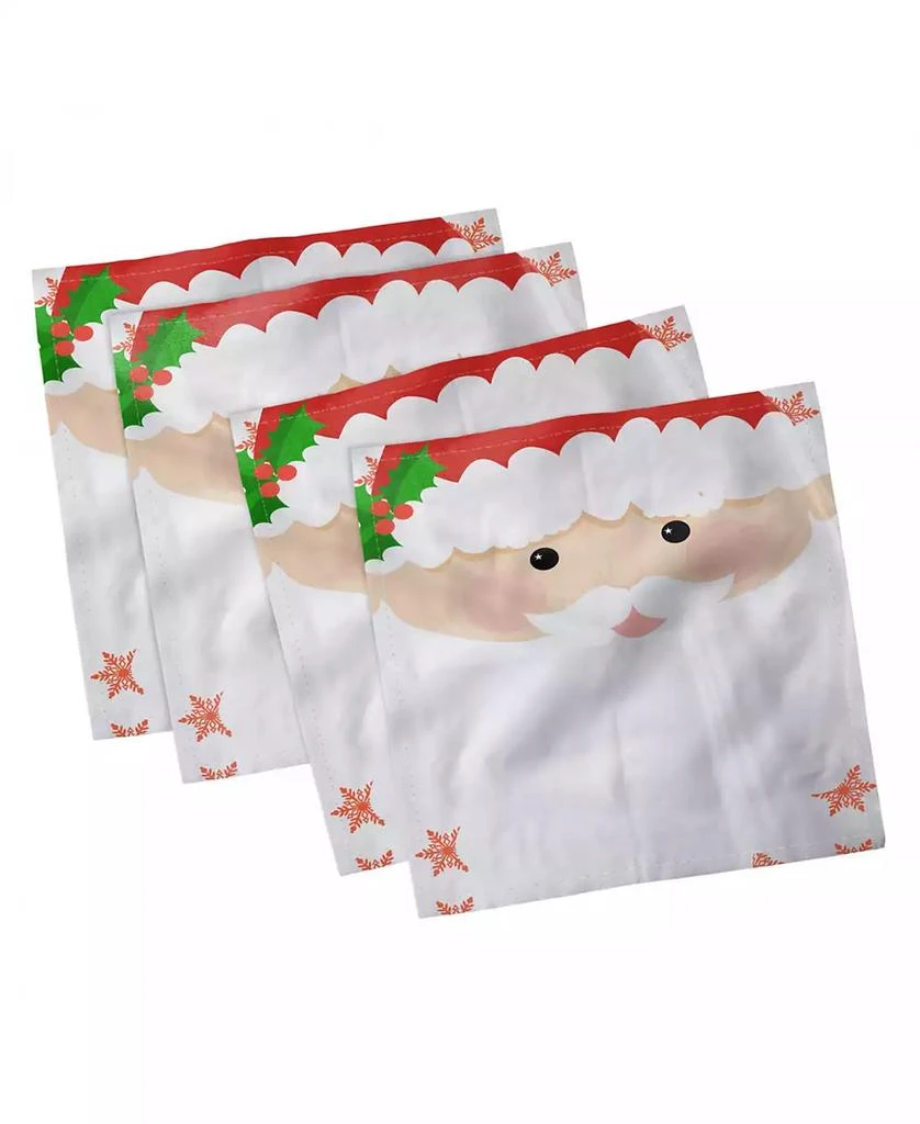 商品Ambesonne|Christmas Set of 4 Napkins, 12" x 12",价格¥150,第1张图片
