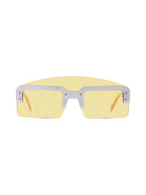 商品Fendi|142MM Logo Shield Sunglasses,价格¥4402,第1张图片