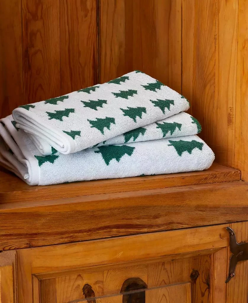 商品SKL Home|Holiday Trees Cotton Bath Towel, 30" x 54",价格¥162,第3张图片详细描述