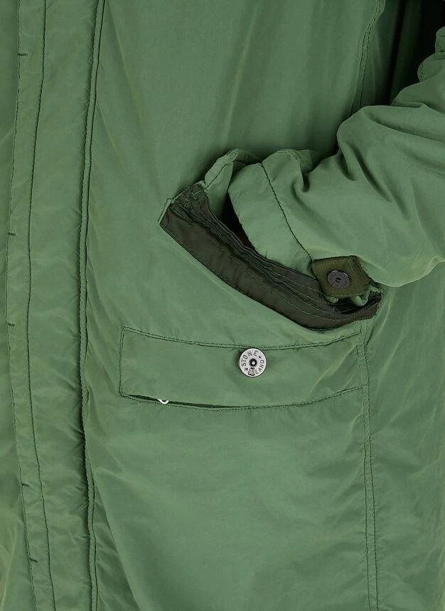 Fish Tail Parka Coat in Green 商品