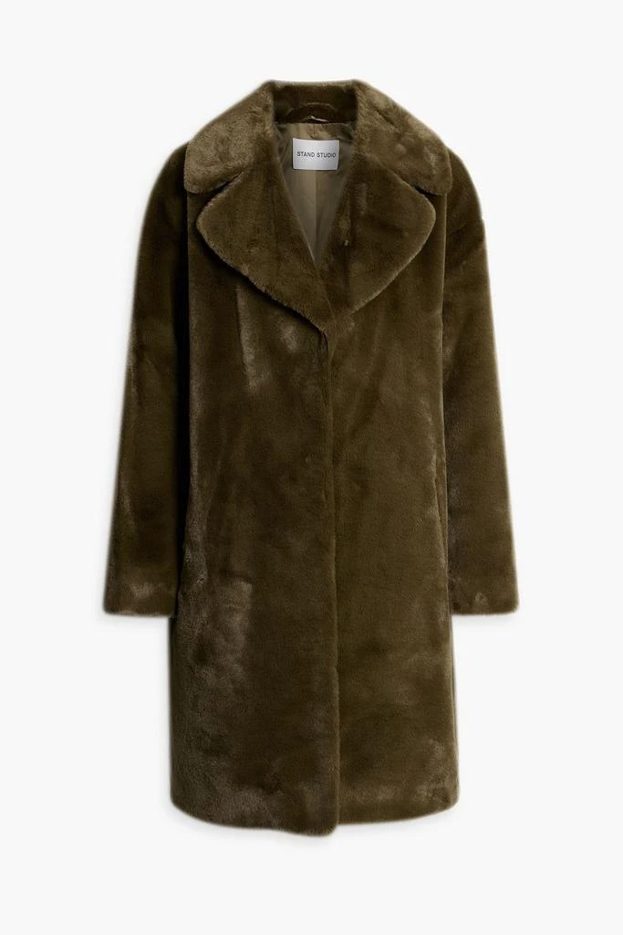 商品STAND STUDIO|Camille faux fur coat,价格¥1111,第1张图片