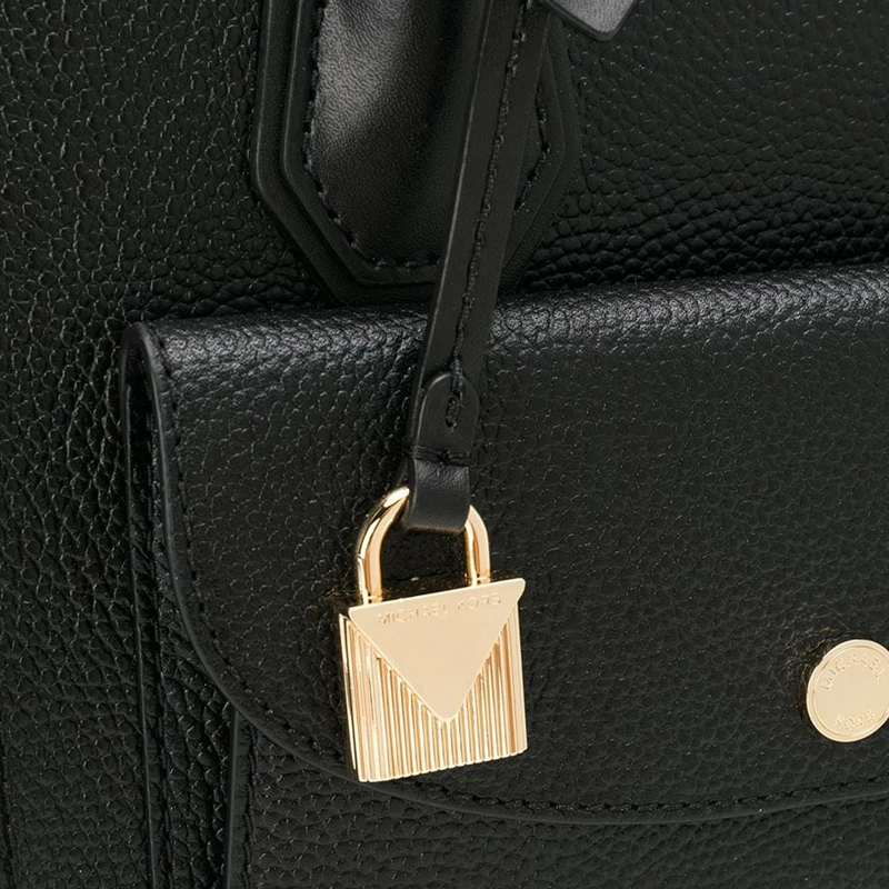 Michael Kors 迈克高仕 女士黑色手提包  30F9GM9M8L-BLACK 商品