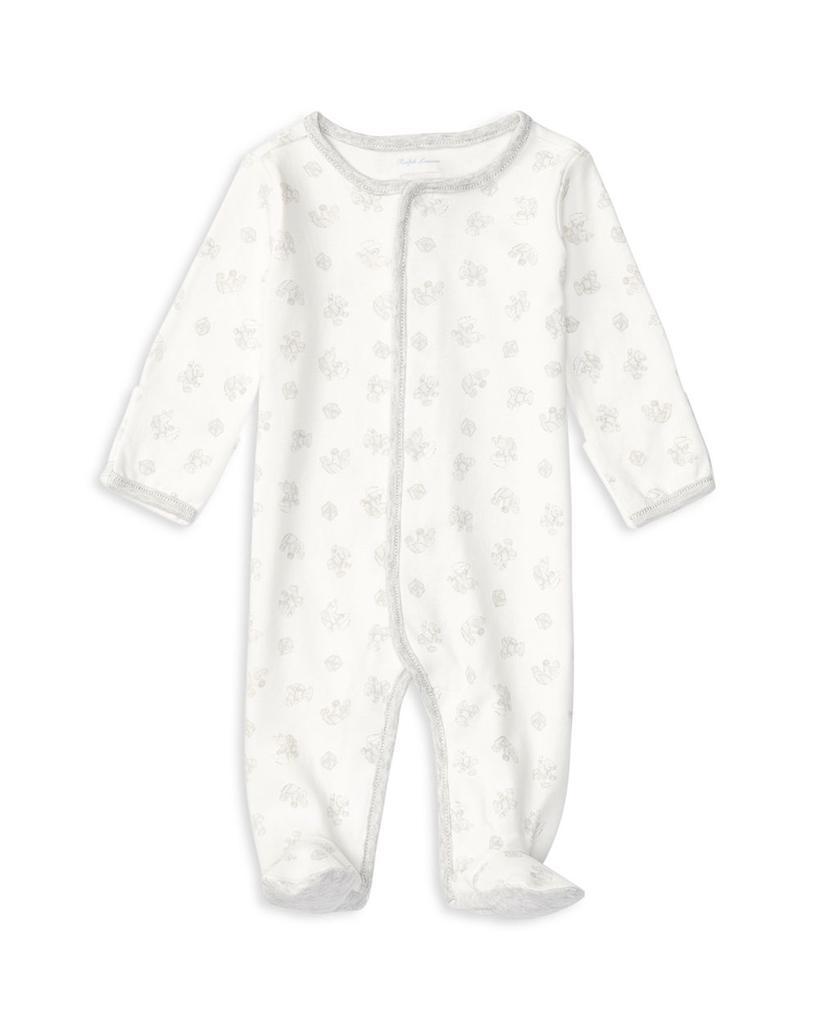 商品Ralph Lauren|Unisex Animal & Block Print Footie - Baby,价格¥284,第1张图片