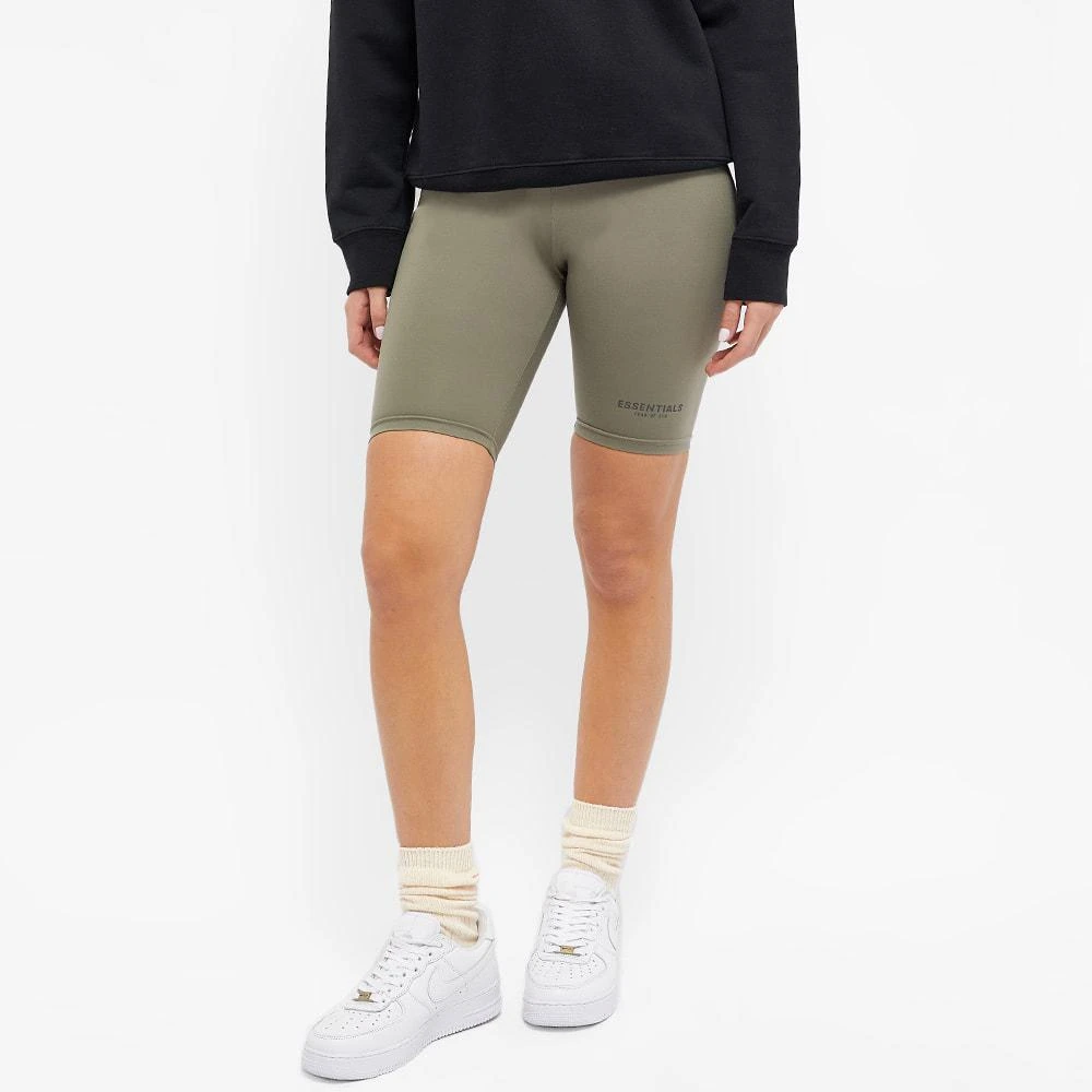 商品Essentials|Fear of God ESSENTIALS Athletic Biker Short - Charcoal,价格¥324,第3张图片详细描述