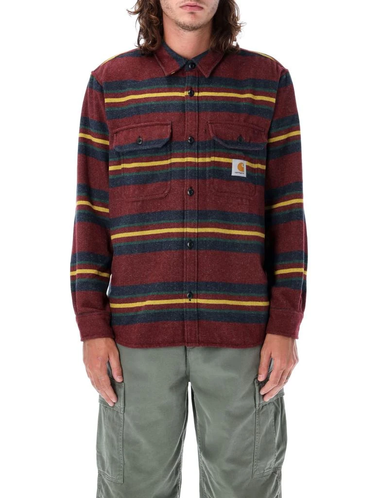 商品Carhartt|Oregon Stripe Shirt Jacket,价格¥1347,第1张图片