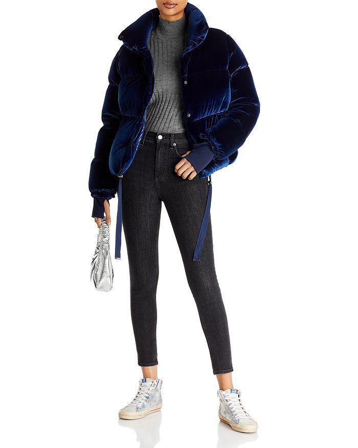 商品SAM.|Sophia Velvet Puffer Jacket,价格¥3908,第4张图片详细描述