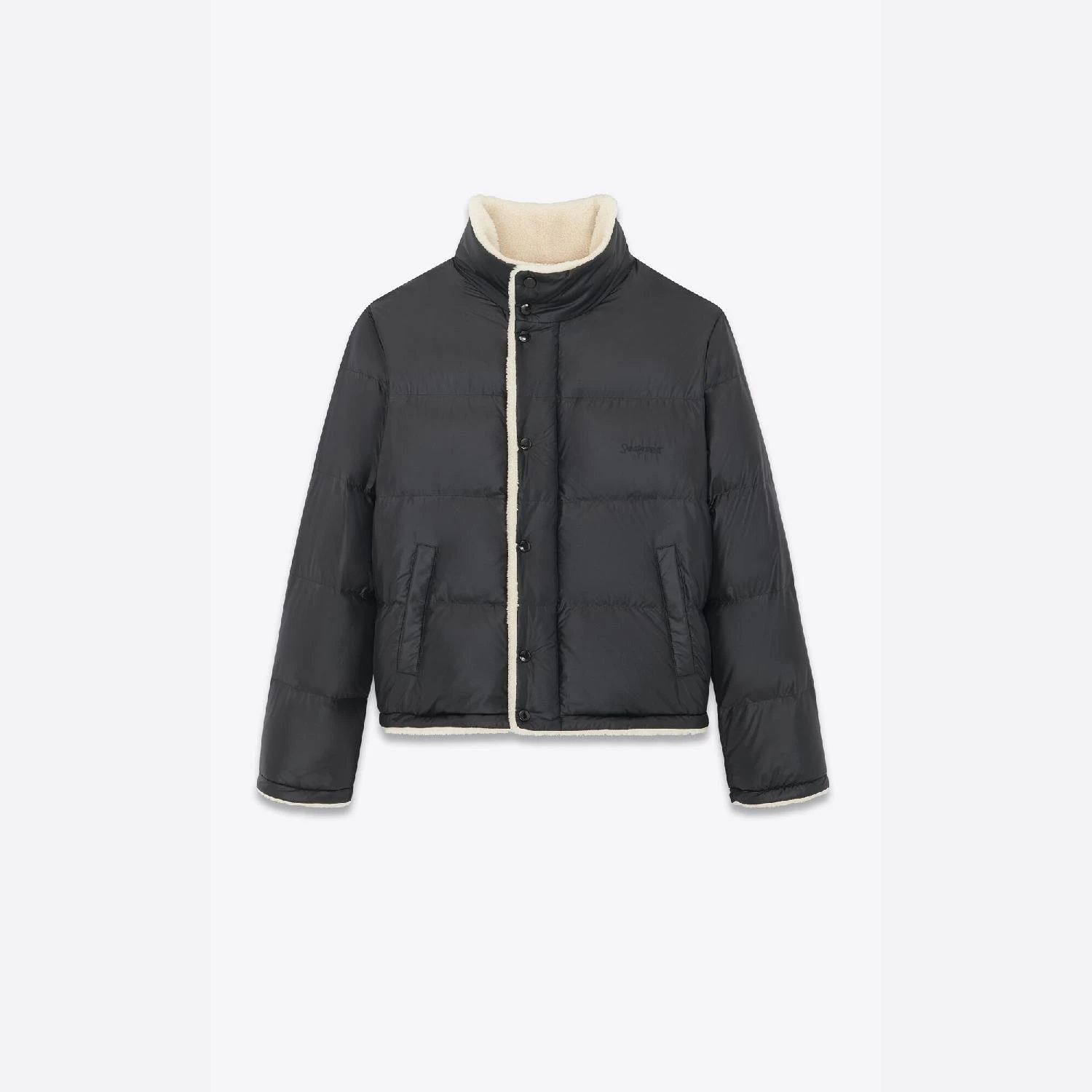 【预售】 YSL圣罗兰 24秋冬 男士 羽绒服 SAINT LAURENT尼龙羽绒夹克 745644Y9G121001 商品