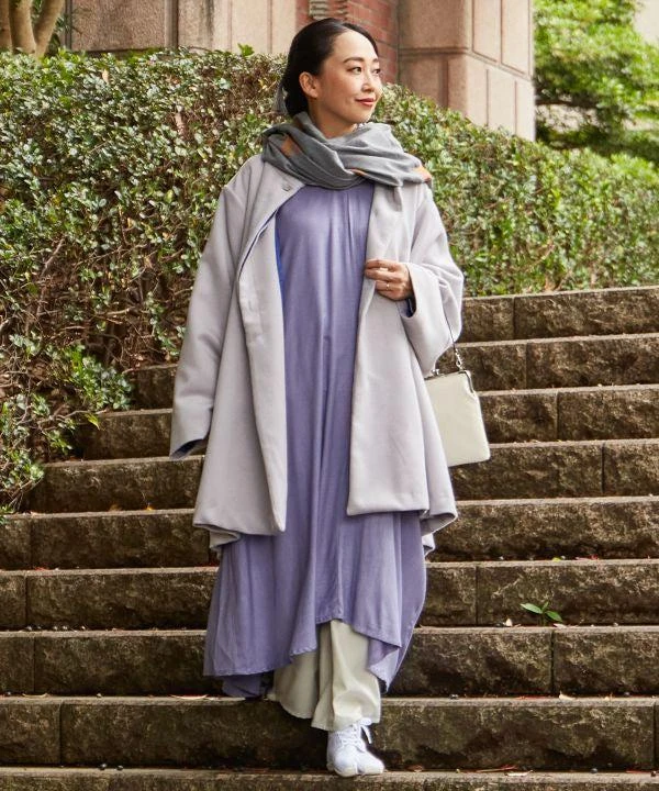商品KAYA|KAKURE-IRO HAKKAKE Coat,价格¥852,第4张图片详细描述