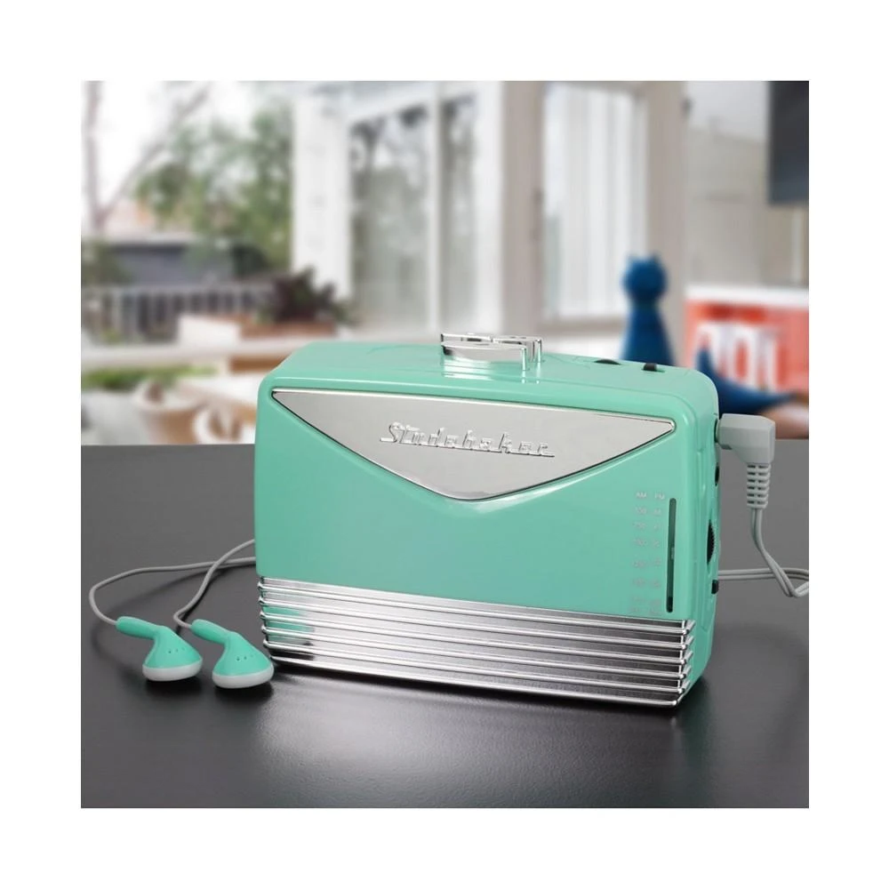 商品Studebaker|SB3650TS Walkabout Personal Stereo Cassette Player with AM/FM Radio,价格¥261,第5张图片详细描述