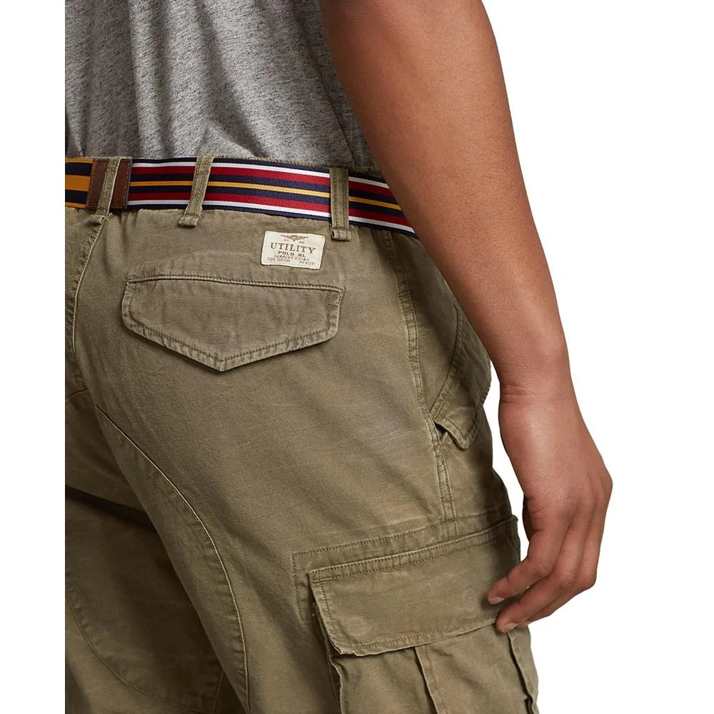 Men's Slim Fit Canvas Cargo Pants 商品