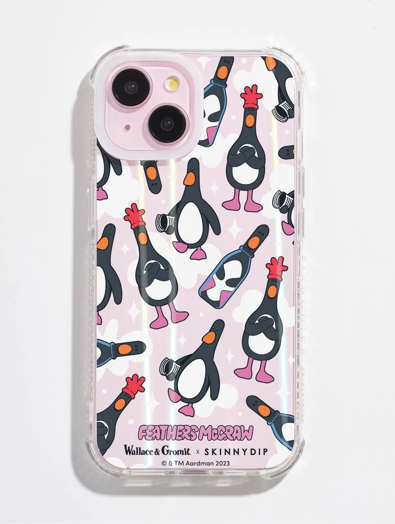 商品Skinnydip London|Wallace & Gromit x Skinnydip Feathers Shock iPhone Case,价格¥268,第3张图片详细描述