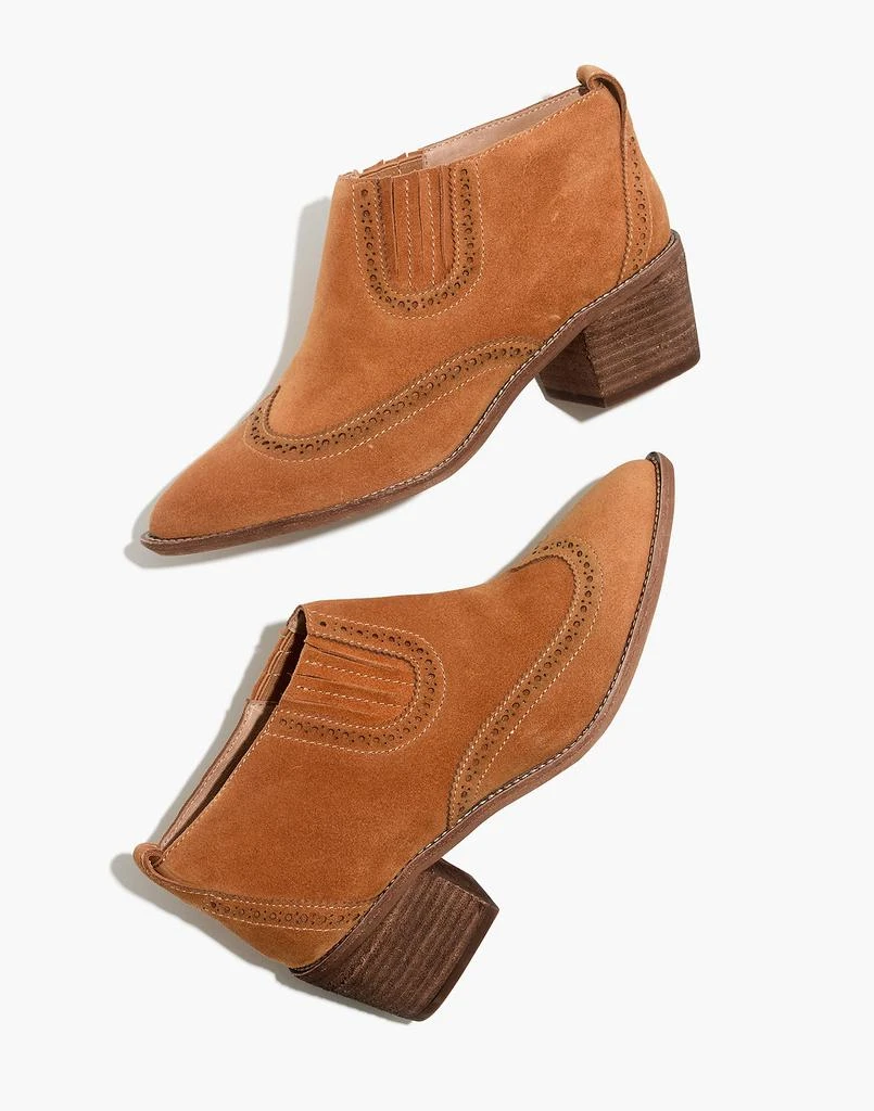 商品Madewell|The Grayson Brogue Chelsea Boot,价格¥479,第1张图片