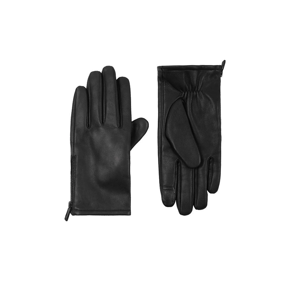 商品Calvin Klein|Men's Side Zipper Gloves,价格¥397,第1张图片