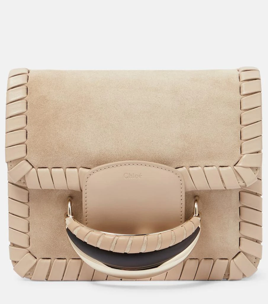 商品Chloé|Kattie suede crossbody bag,价格¥18804,第1张图片
