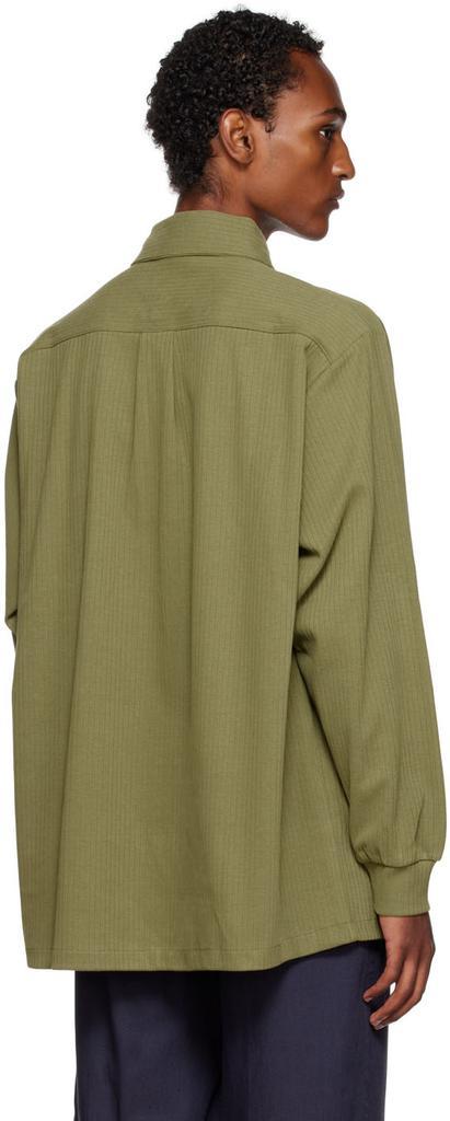 商品Jacquemus|Green 'La Chemise Machou' Shirt,价格¥1897,第5张图片详细描述