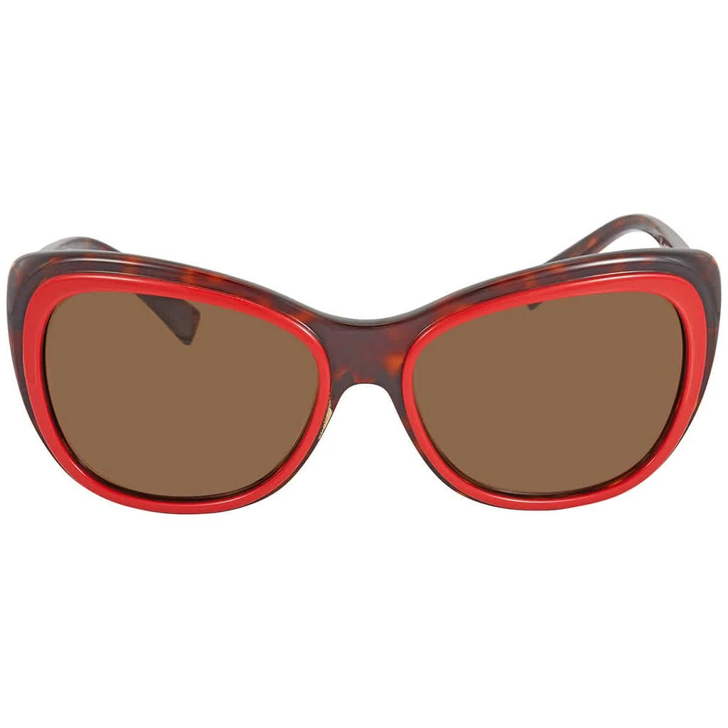 商品ALAIN MIKLI|Alain Mikli Brown Cat Eye Ladies Sunglasses 0A05024 09737357,价格¥413,第2张图片详细描述