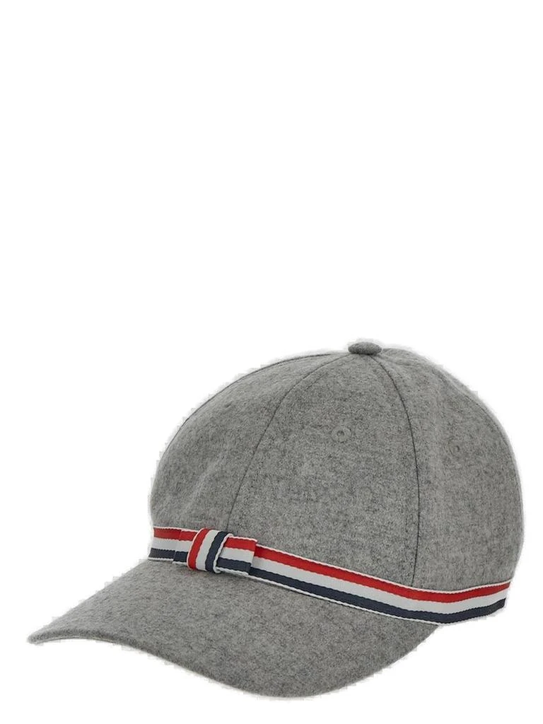 商品Thom Browne|Thom Browne 4-Bar Striped Bow Baseball Cap,价格¥2332,第3张图片详细描述