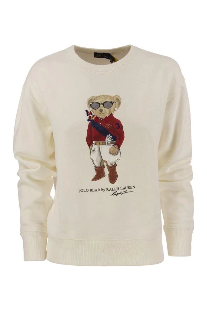 商品Ralph Lauren|POLO RALPH LAUREN Jockey Polo Bear Sweatshirt,价格¥1438,第1张图片