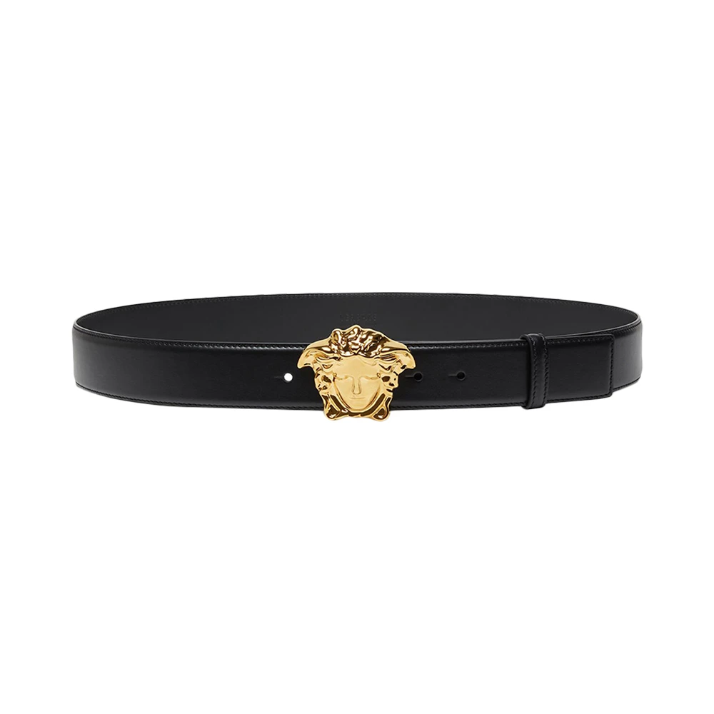 商品Versace|VERSACE 黑色男士腰带 DCU4140-DVTP1-KVO41,价格¥2524,第1张图片