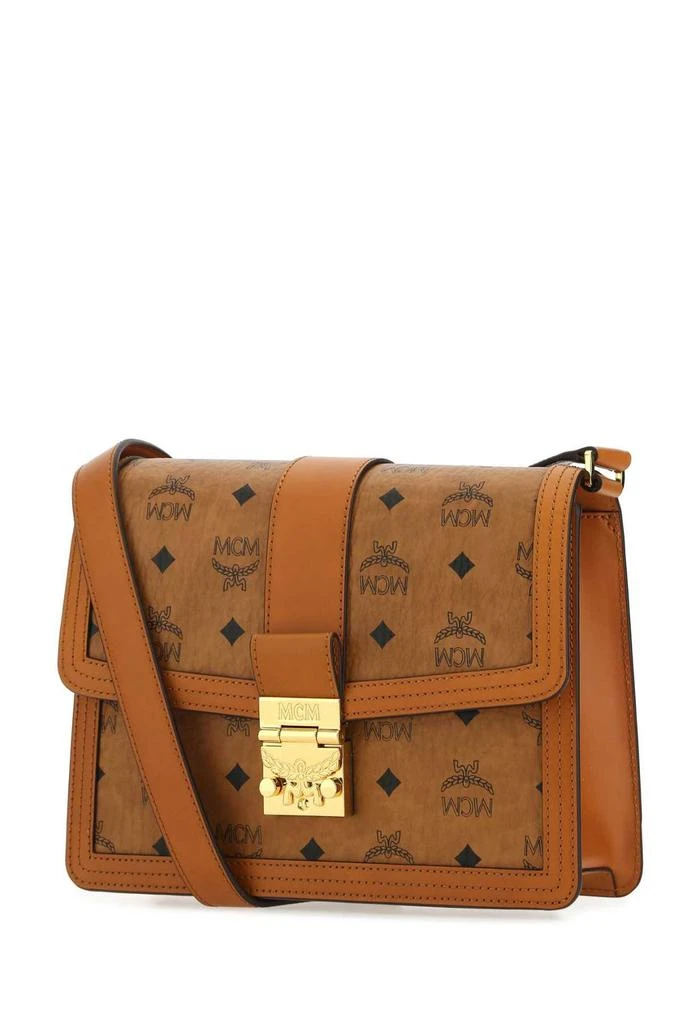 商品MCM|MCM Tracy Foldover Medium Shoulder Bag,价格¥8472,第3张图片详细描述