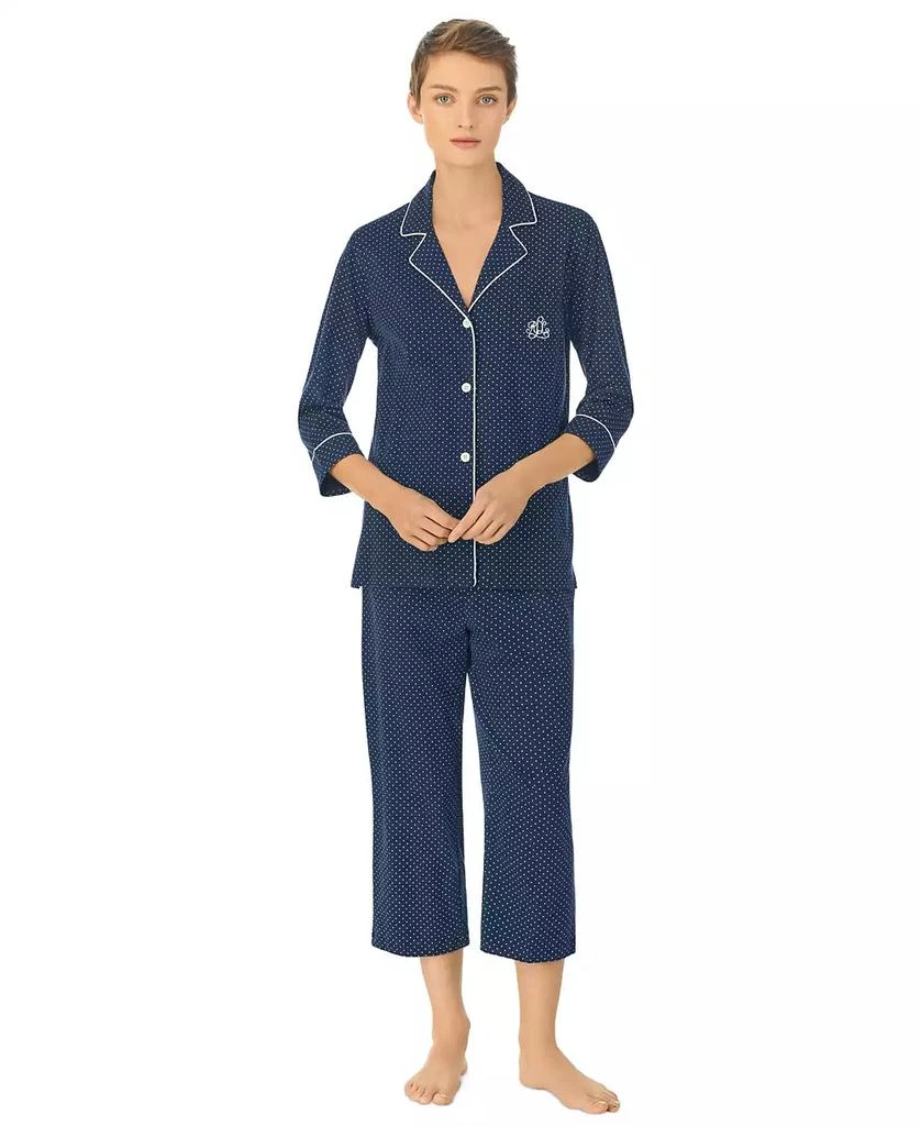 商品Ralph Lauren|翻领睡衣套装,价格¥541,第1张图片