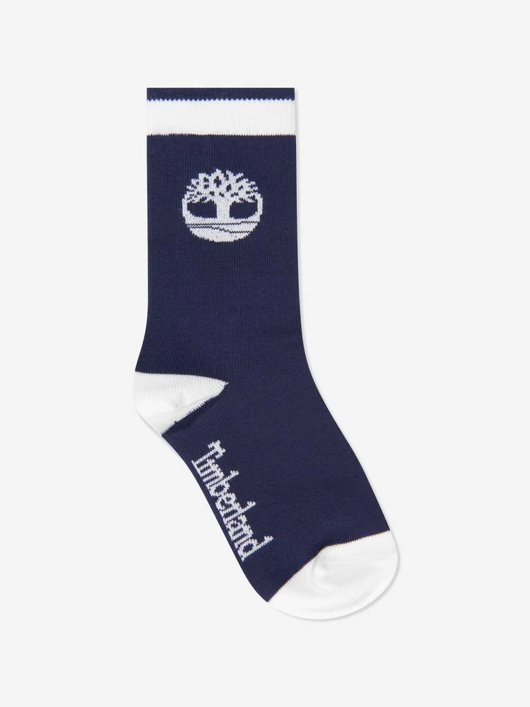 商品Timberland|Boys Socks Set in Navy (2 Pairs),价格¥59,第3张图片详细描述