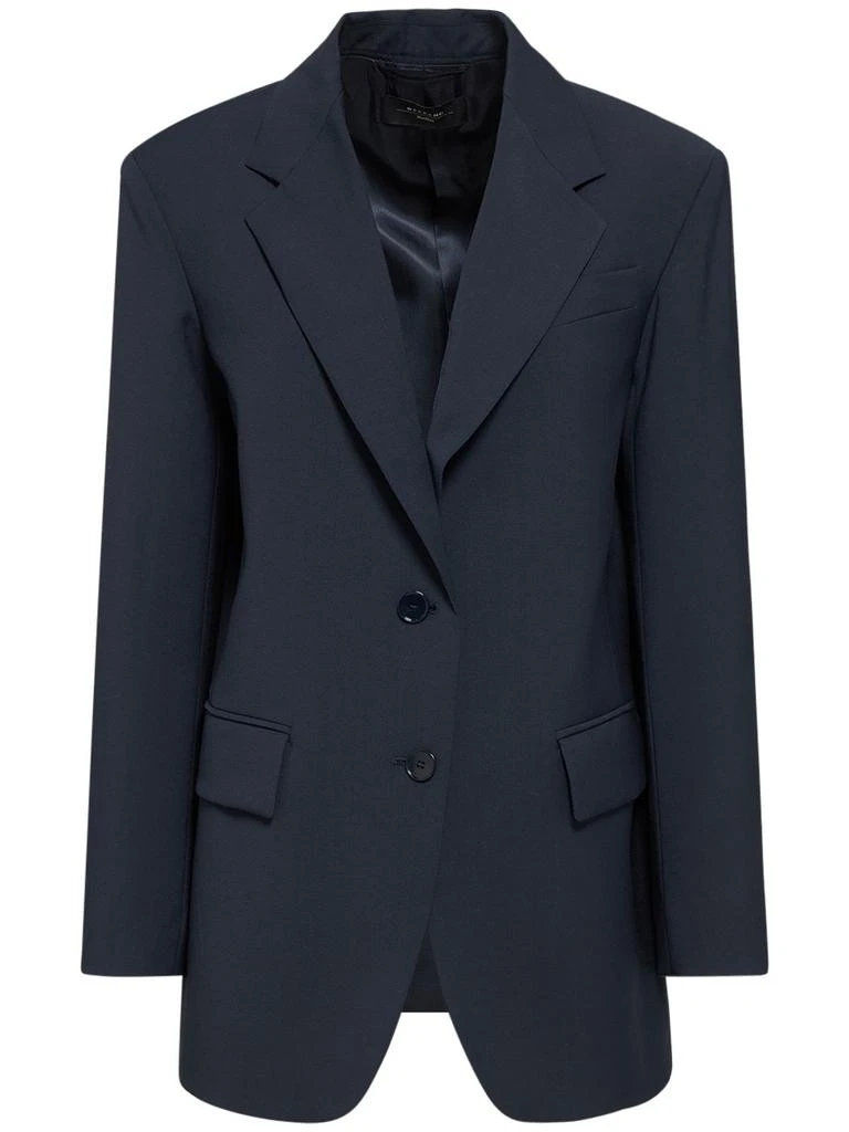 商品Weekend Max Mara|Ceci Wool Canvas Blazer,价格¥2741,第1张图片